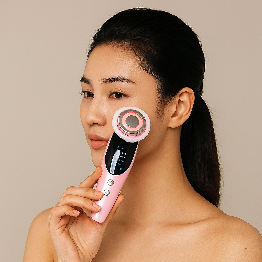 GCS 7 in 1 Microcurrent Skin Rejuvenation LED Facial Massager