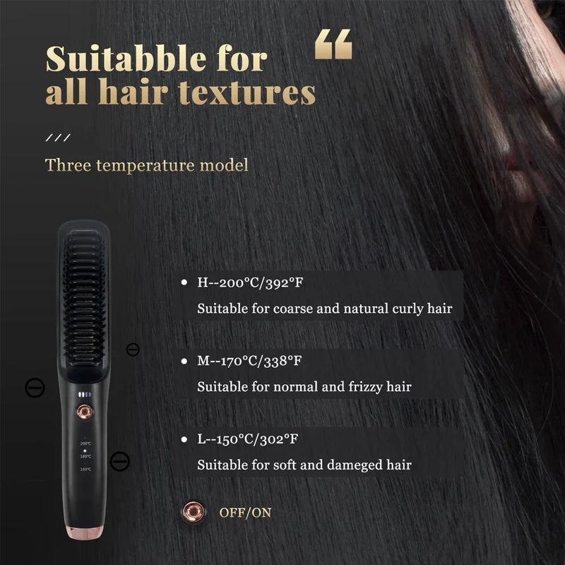 GCS Hair Straightener Brush