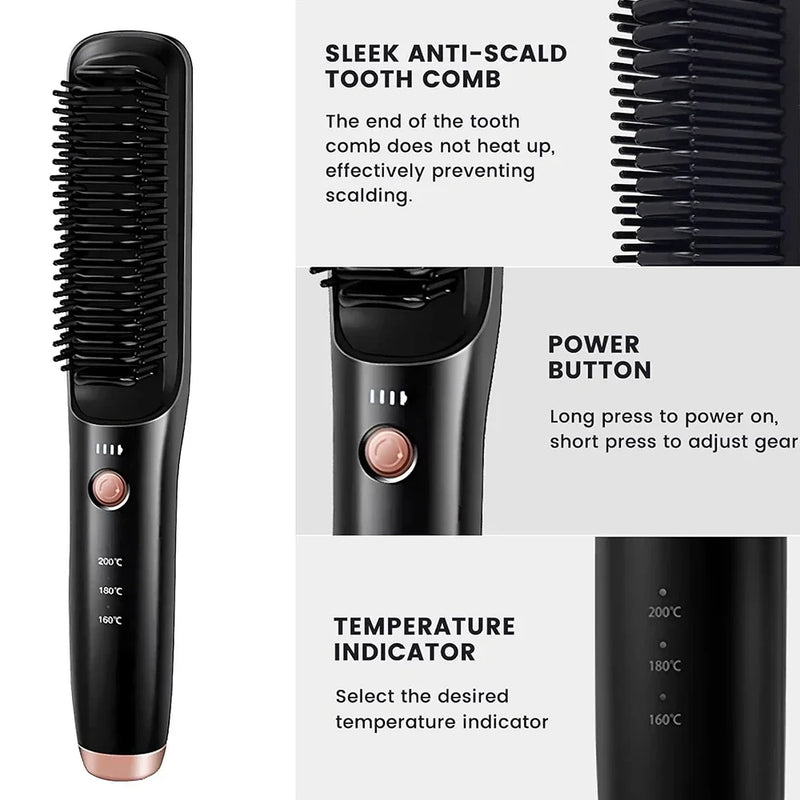 GCS Hair Straightener Brush