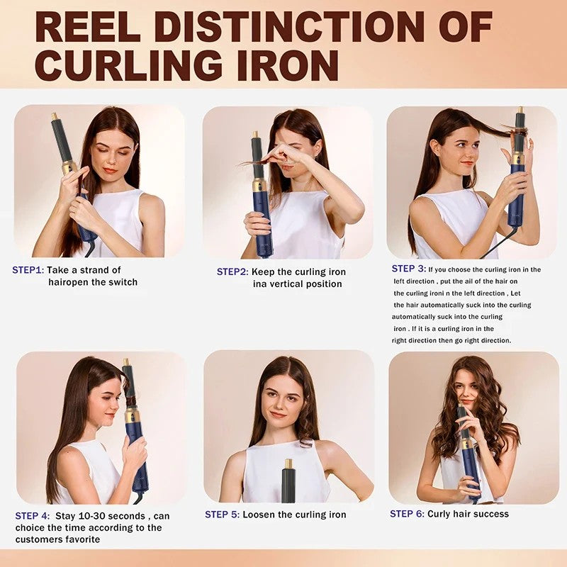 GCS Professional Air Hair Styler 5 In 1