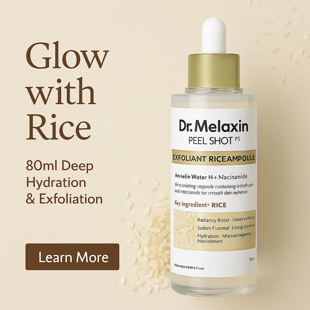 Dr. Melaxin Peel Shot Exfoliant White Rice Ampoule 80ml