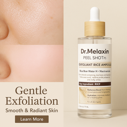 Dr. Melaxin Peel Shot Exfoliant White Rice Ampoule 80ml