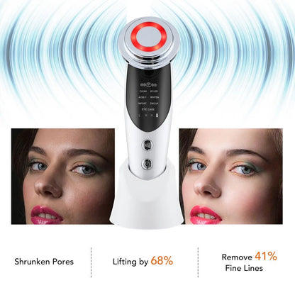 GCS 7 in 1  Microcurrent Skin Rejuvenation LED Facial Massager