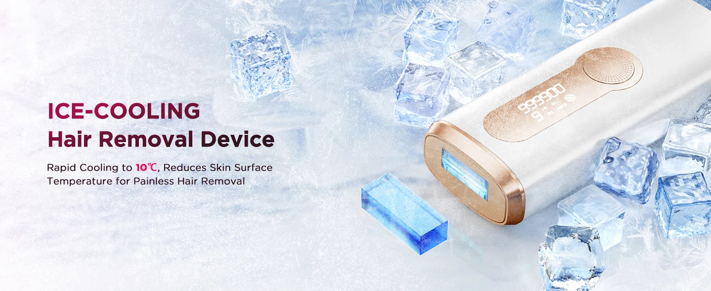 GCS Ice Cooling Laser Hair Removal