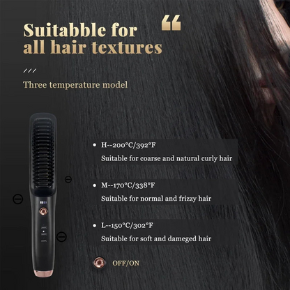 GCS Hair Straightener Brush
