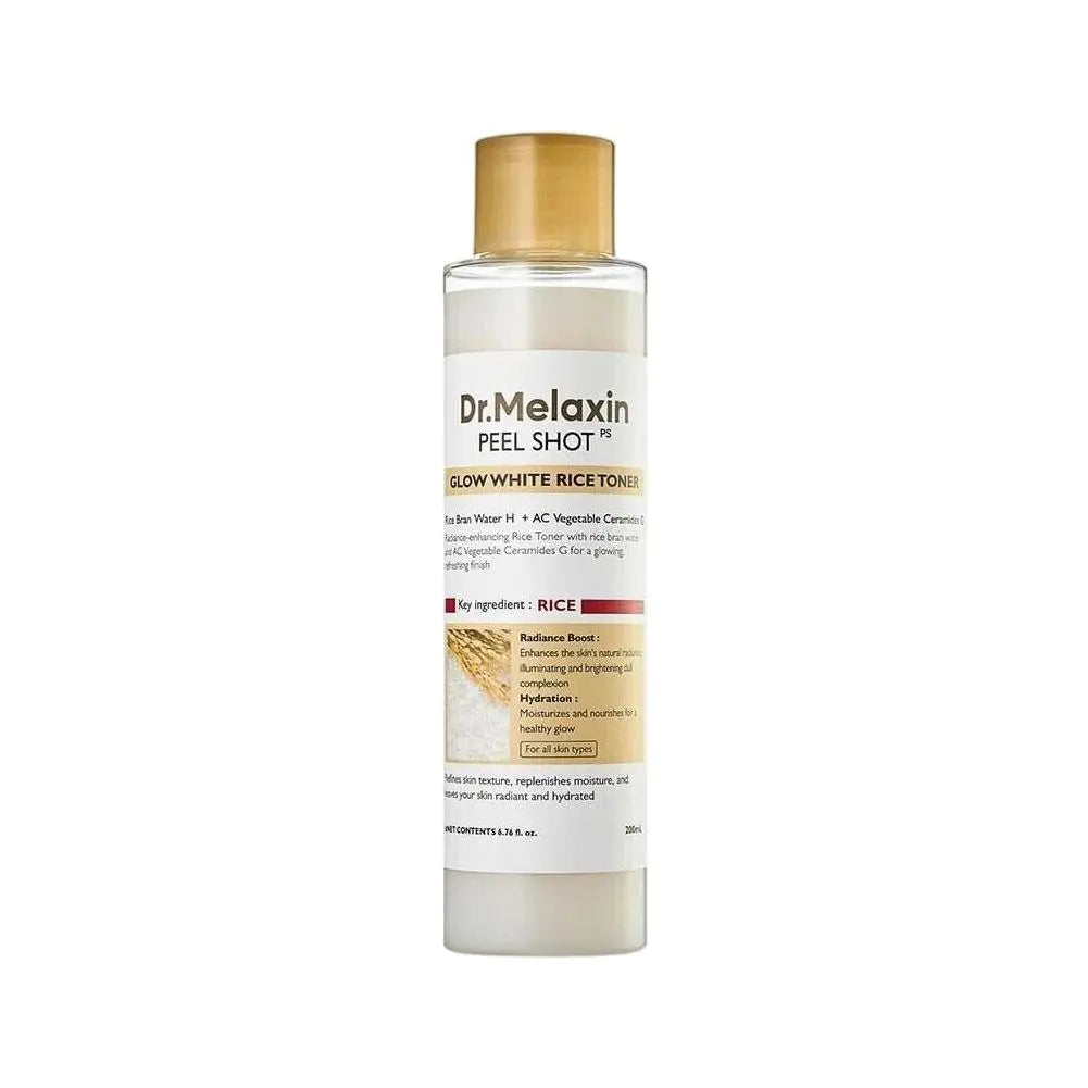 Dr. Melaxin Peel Shot Glow White Rice Toner 200ml