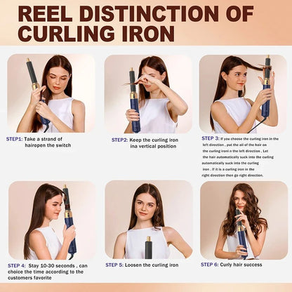 GCS Professional Air Hair Styler 5 In 1