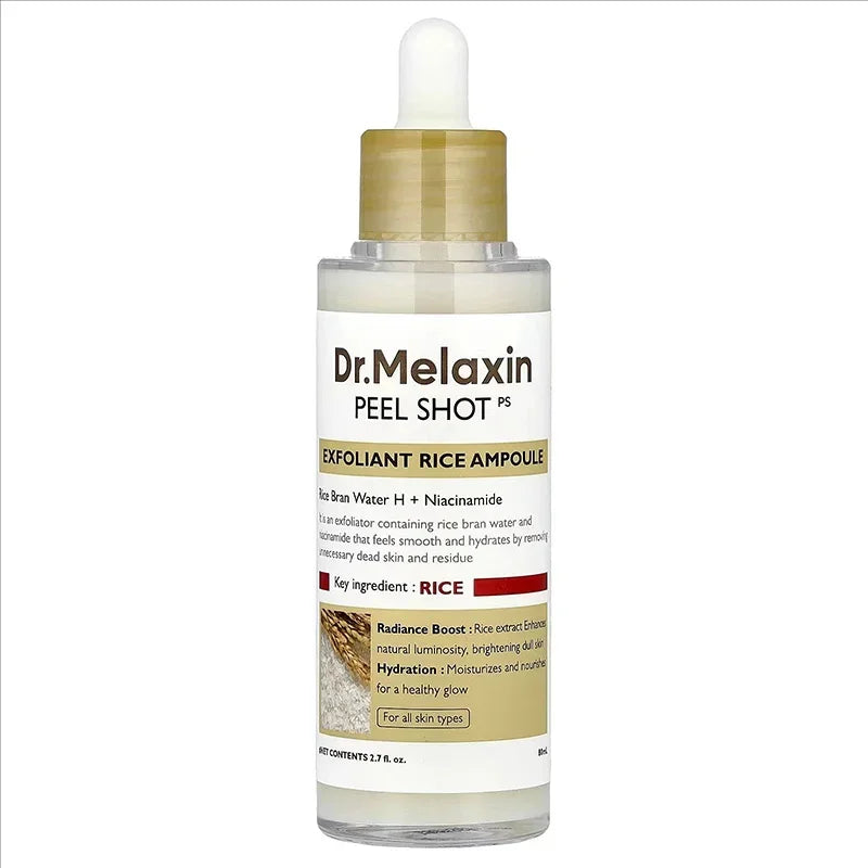 Dr. Melaxin Peel Shot Exfoliant White Rice Ampoule 80ml