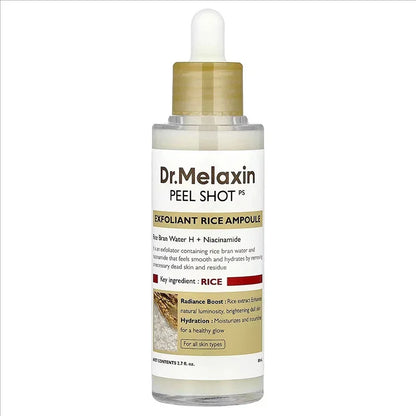 Dr. Melaxin Peel Shot Exfoliant White Rice Ampoule 80ml