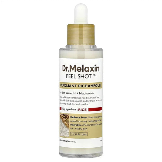 Dr. Melaxin Peel Shot Exfoliant White Rice Ampoule 80ml