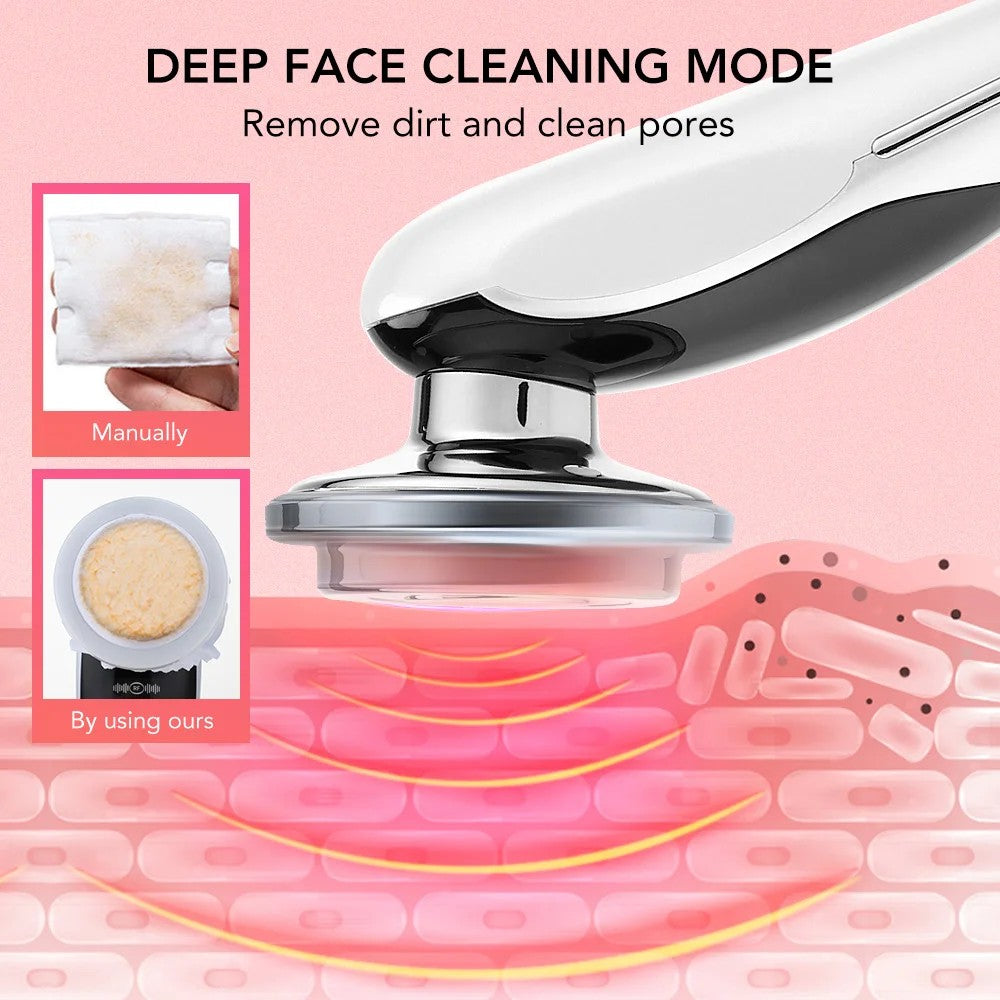 GCS 7 in 1  Microcurrent Skin Rejuvenation LED Facial Massager