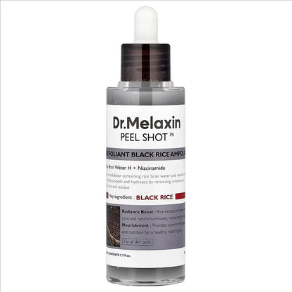 Dr. Melaxin Peel Shot Exfoliant Black Rice Ampoule 80ml