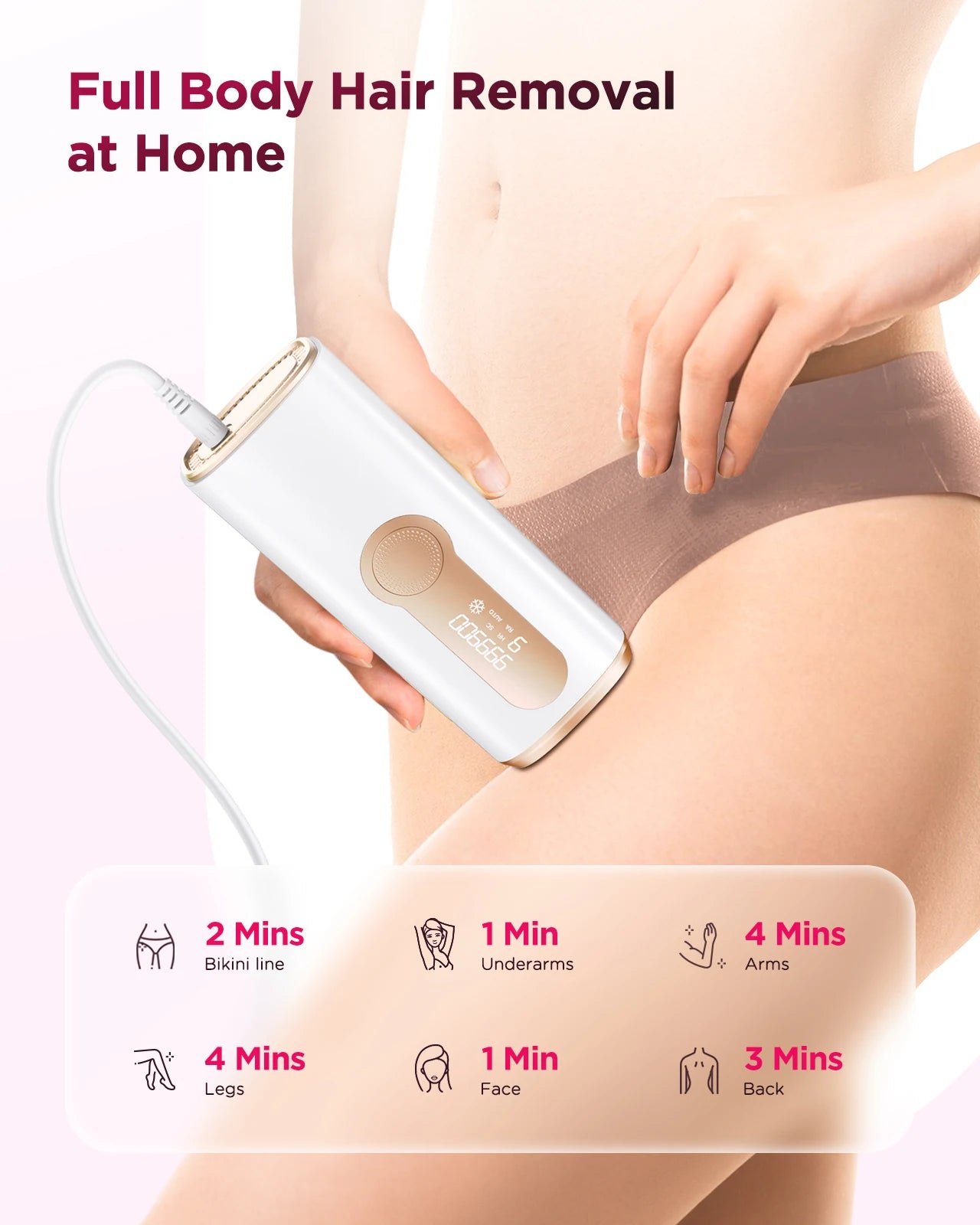 GCS Ice Cooling Laser Hair Removal