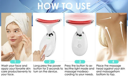 GCS 7 Colors Anti Wrinkle Facial Massager