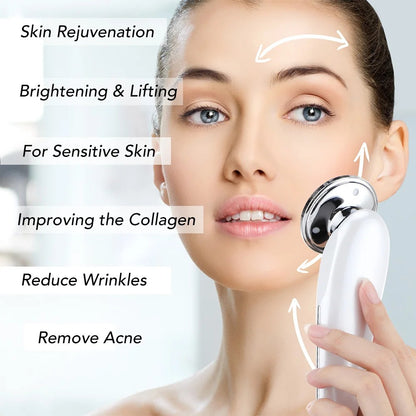 GCS 7 in 1  Microcurrent Skin Rejuvenation LED Facial Massager