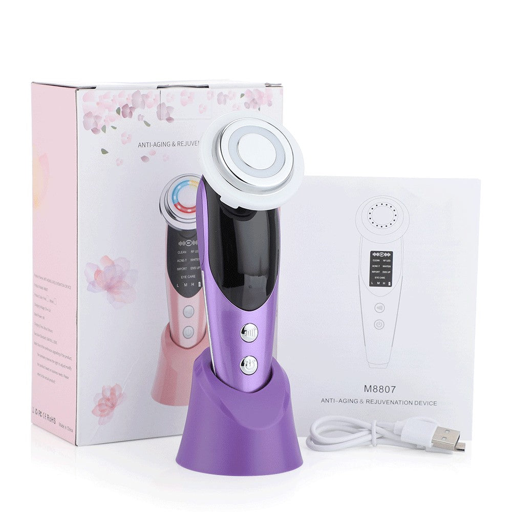 GCS 7 in 1  Microcurrent Skin Rejuvenation LED Facial Massager