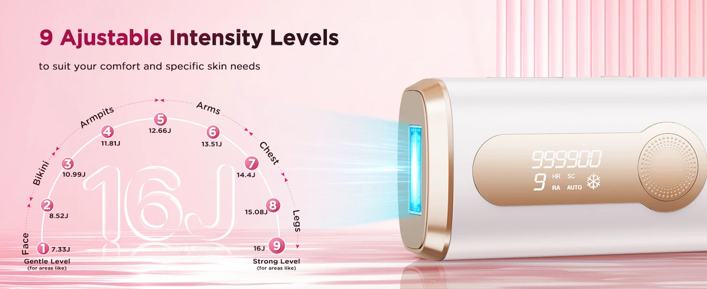 GCS Ice Cooling Laser Hair Removal