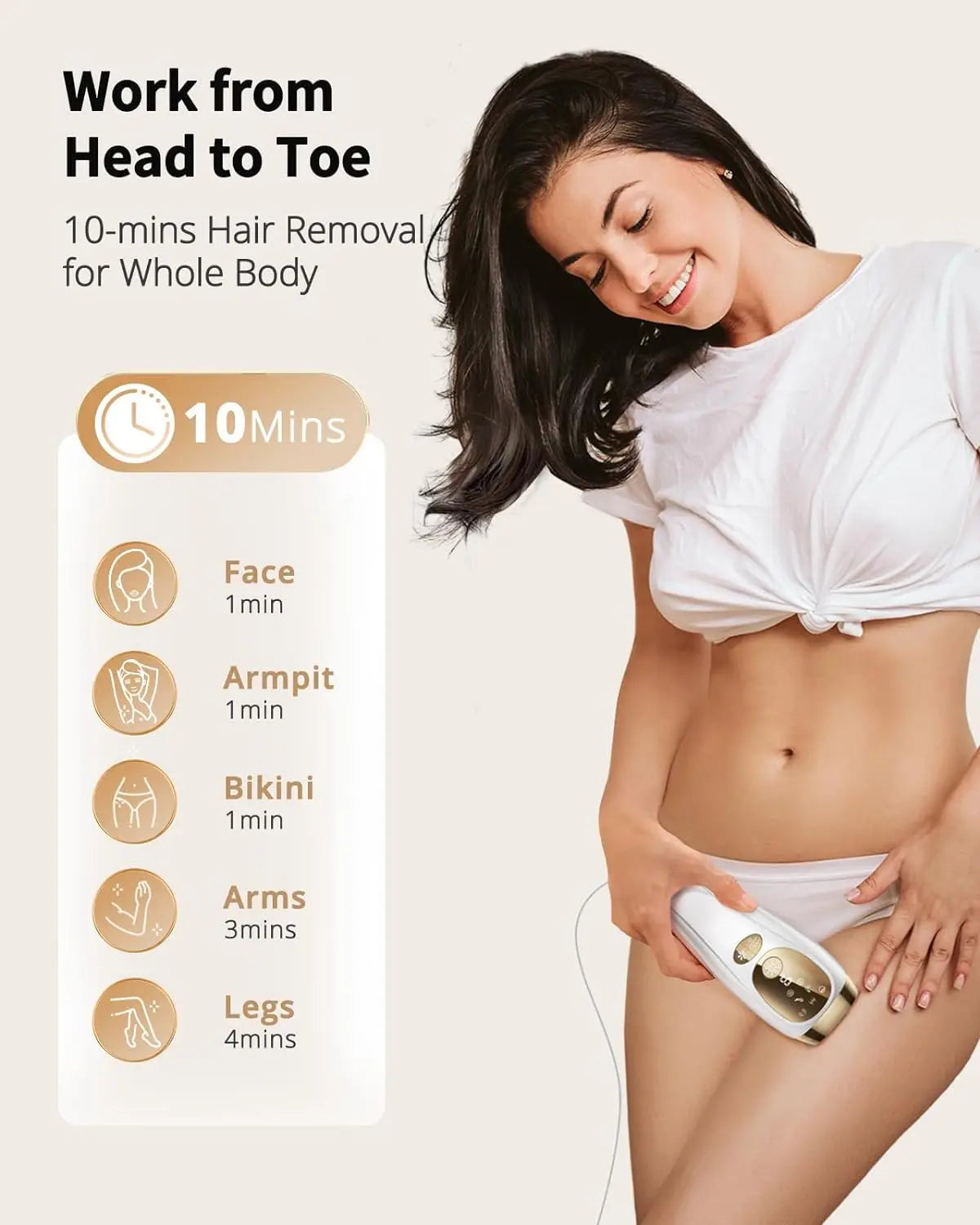 GCS IPL Hair Removal