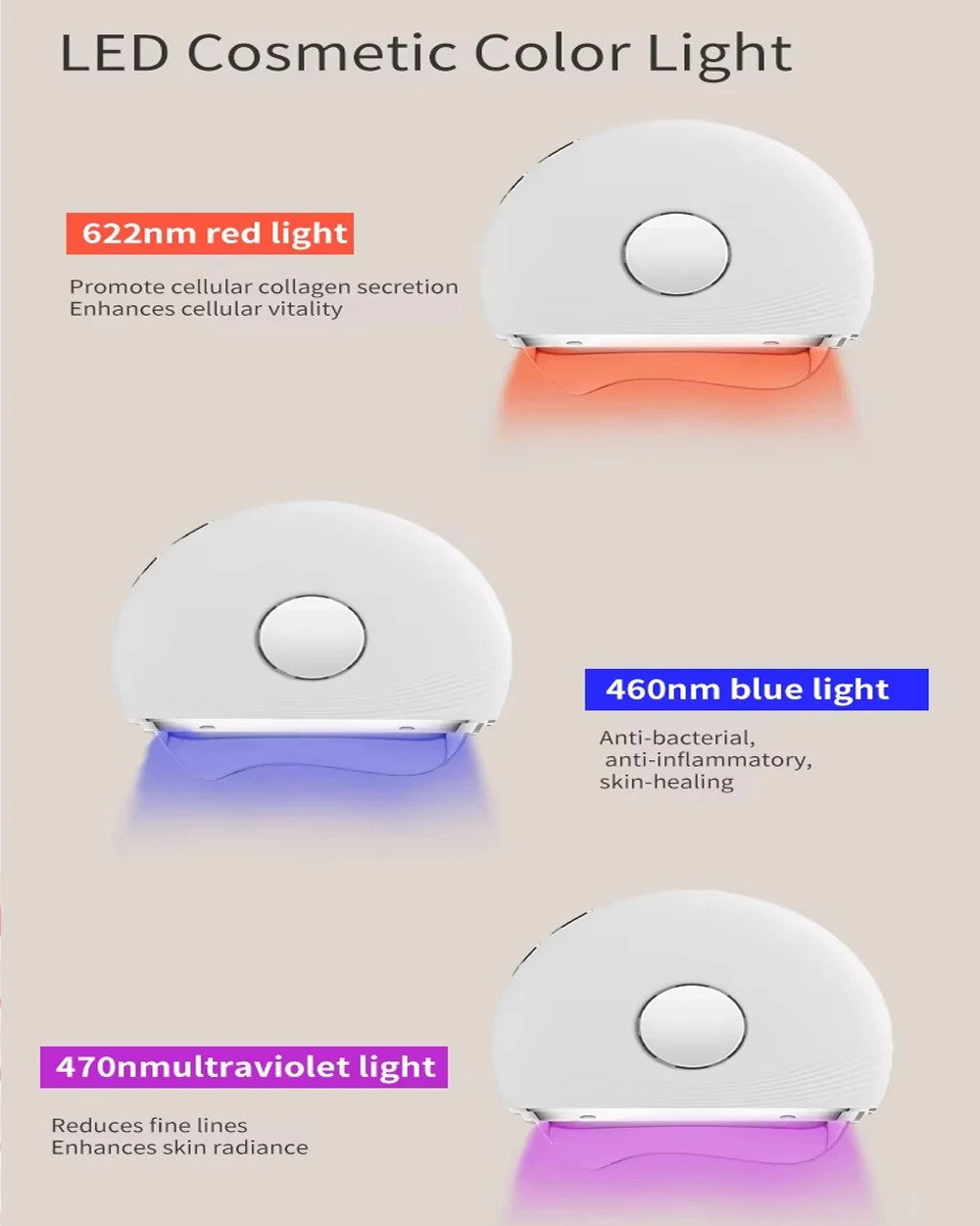 GCS Face Rolling Massager
