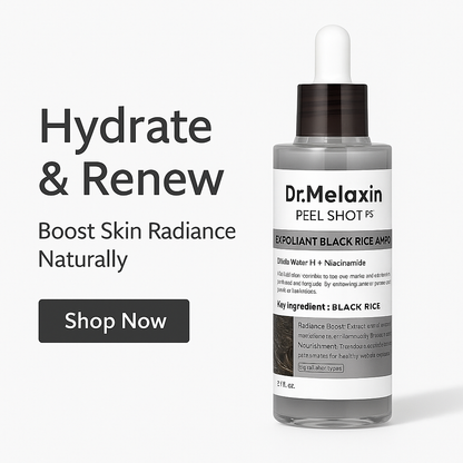 Dr. Melaxin Peel Shot Exfoliant Black Rice Ampoule 80ml